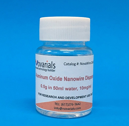 進口氧化鋁納米線Lanthanum oxide nanowires，進口氧化鋁納米線分散液Aluminum Oxide Nanowire Dispersion